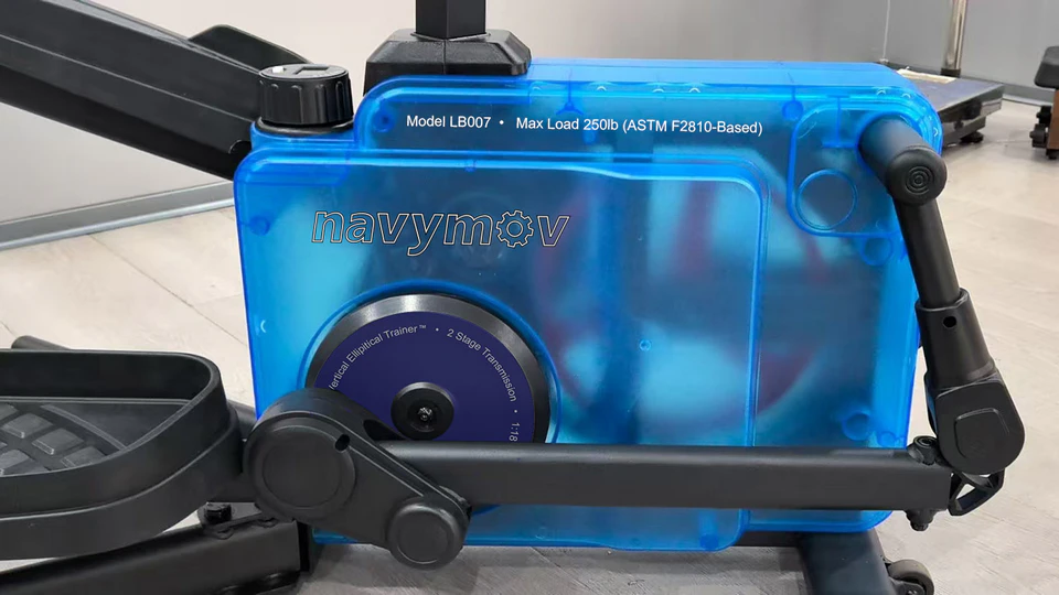 Vertical Elliptical Trainer LB007-Closeup